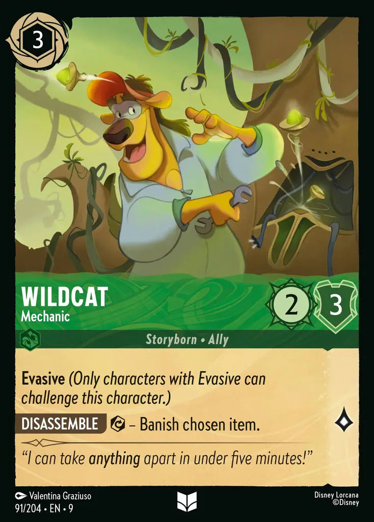 Wildcat - Mechanic 91/204 (Fabled)