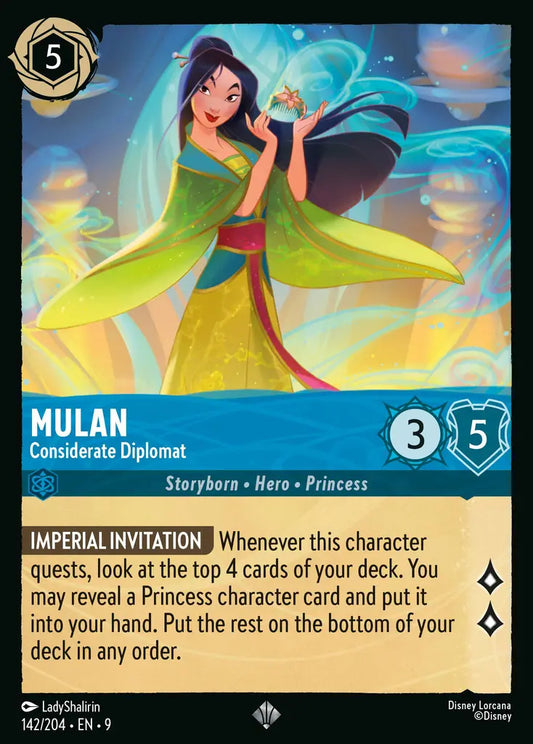 Mulan - Considerate Diplomat 142/204 (Fabled)