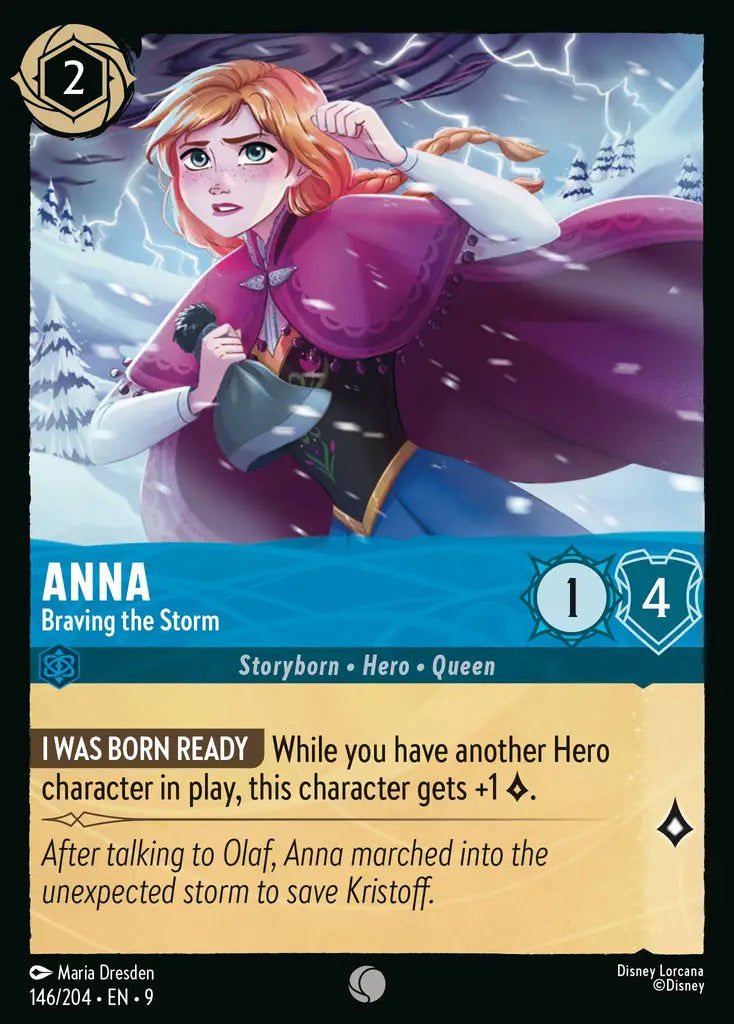 Anna - Braving the Storm 146/204 (Fabled)