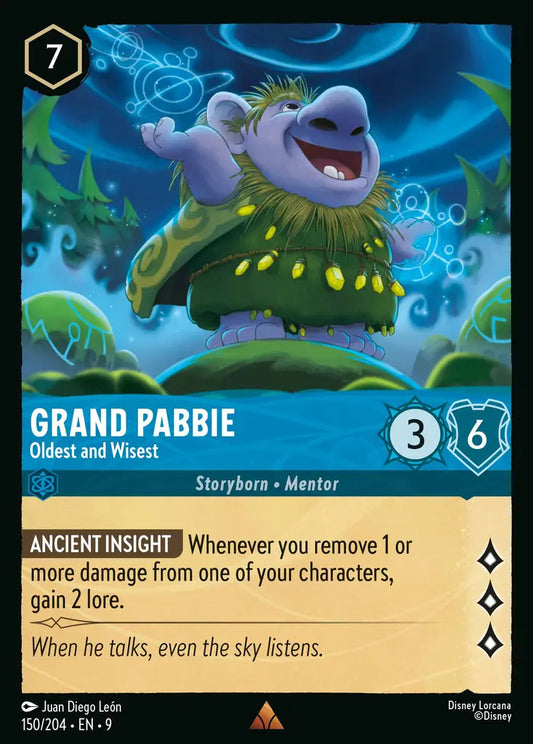 Grand Pabbie - Oldest and Wisest 150/204 (Fabled)