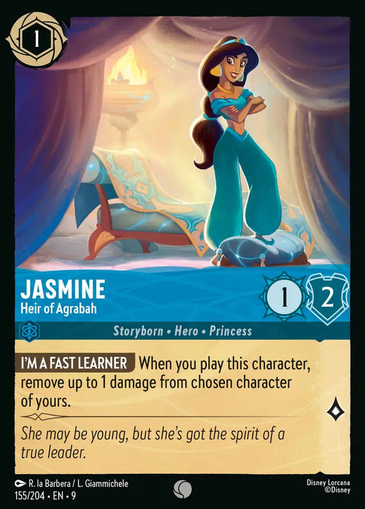 Jasmine - Heir of Agrabah 155/204 (Fabled)