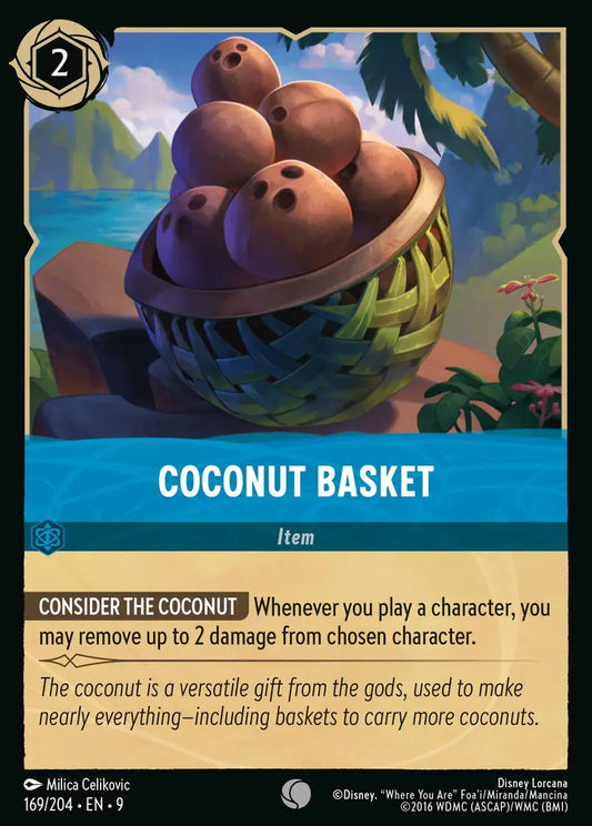 Coconut Basket 169/204 (Fabled)