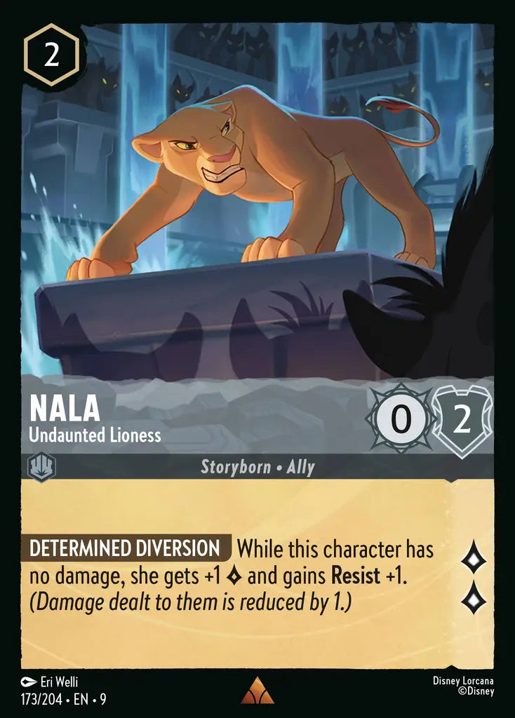 Nala - Undaunted Lioness 173/204 (Fabled)