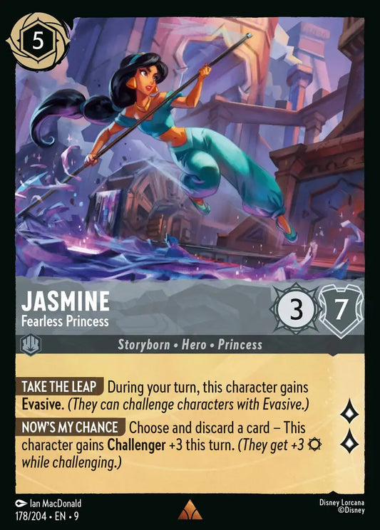 Jasmine - Fearless Princess 178/204 (Fabled)