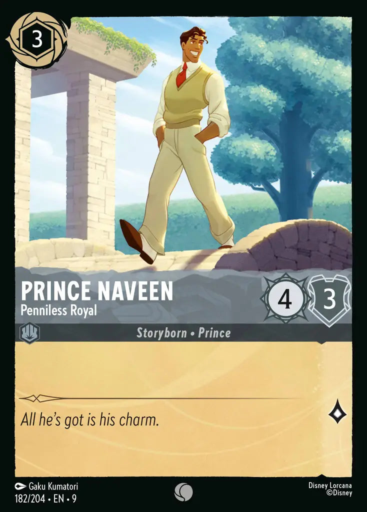 Prince Naveen - Penniless Royal 182/204 (Fabled)