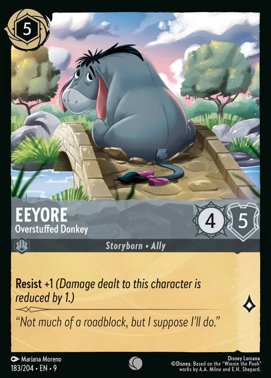 Eeyore - Overstuffed Donkey 183/204 (Fabled)