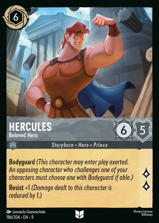 Hercules - Beloved Hero 186/204 (Fabled)