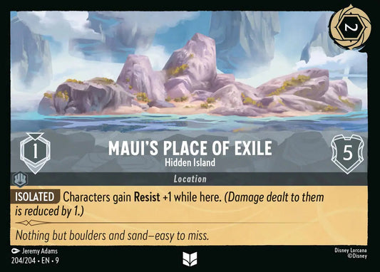 Maui's Place of Exile - Hidden Island 204/204 (Fabled)