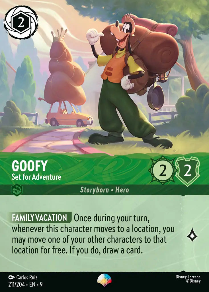 Goofy - Set for Adventure 211/204 - Epic (Fabled)