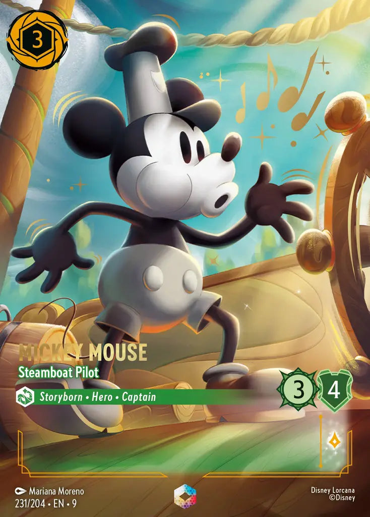 Mickey Mouse - Steamboat Pilot 231/204 - Enchanted (Fabled)
