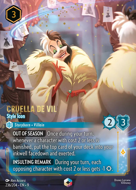 Cruella De Vil - Style Icon 236/204 - Enchanted (Fabled)