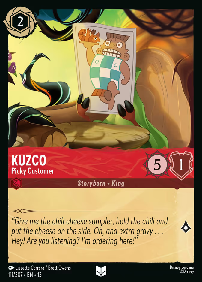Kuzco - Picky Customer - Attack of the Vine 111/207