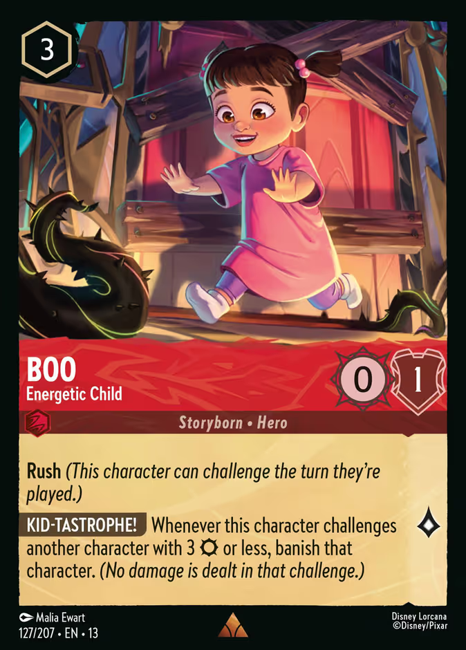 Boo - Energetic Child - Attack of the Vine 127/207