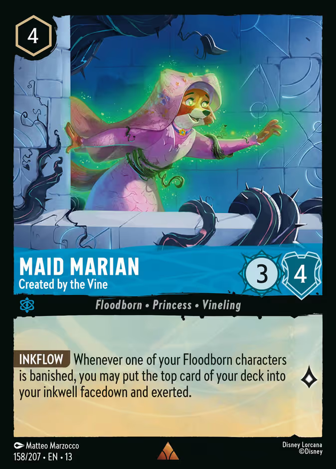 Maid Marian - Created by the Vine - Attack of the Vine 158/207