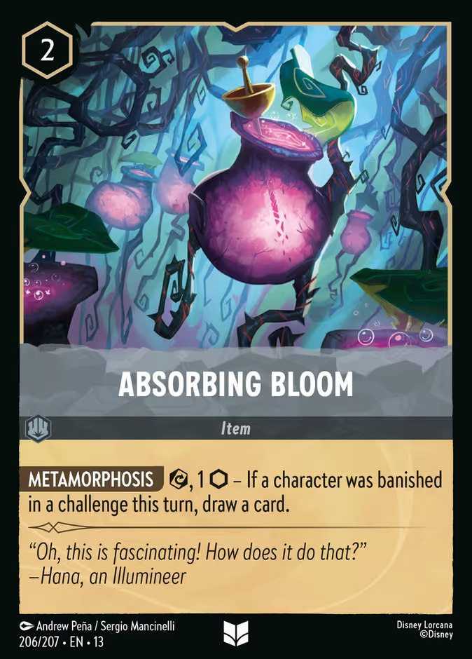 Absorbing Bloom - Attack of the Vine 206/207