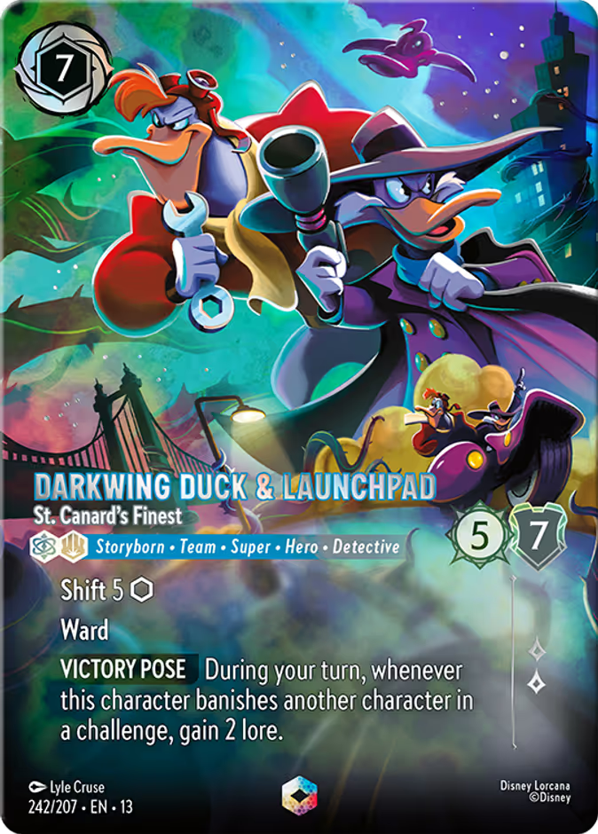 Darkwing Duck & Launchpad - St. Canard's Finest - Attack of the Vine 242