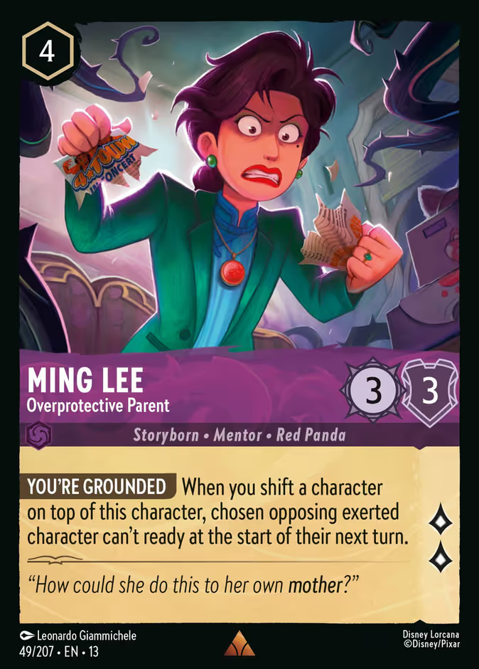 Ming Lee - Overprotective Parent - Attack of the Vine 49/207