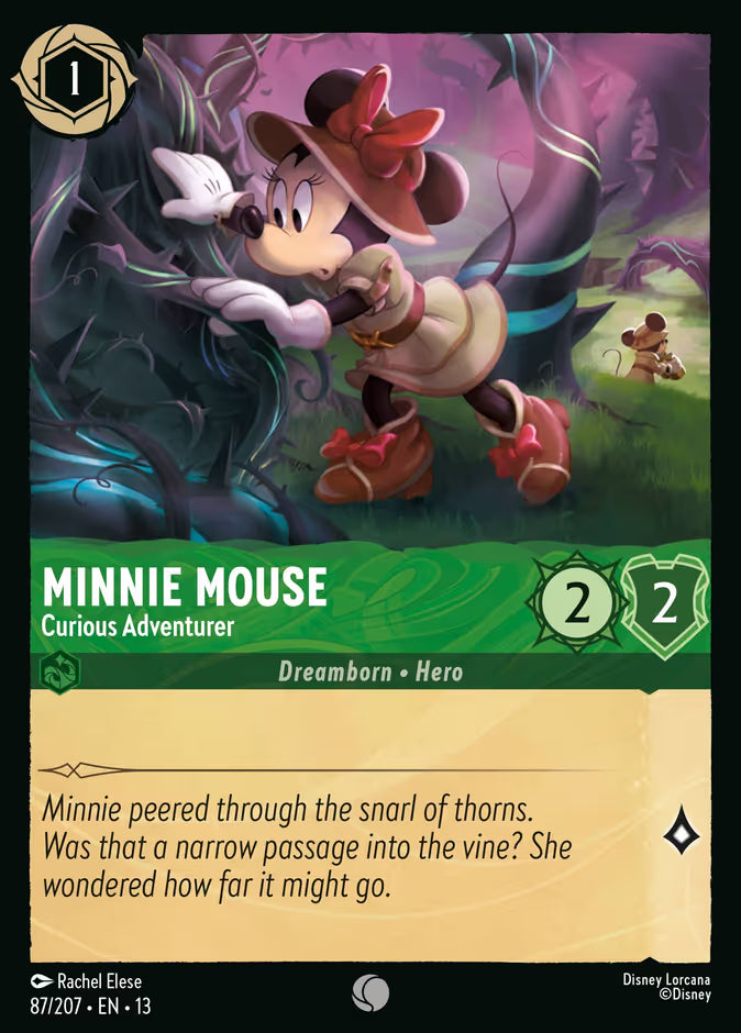Minnie Mouse - Curious Adventurer - Attack of the Vine 87/207