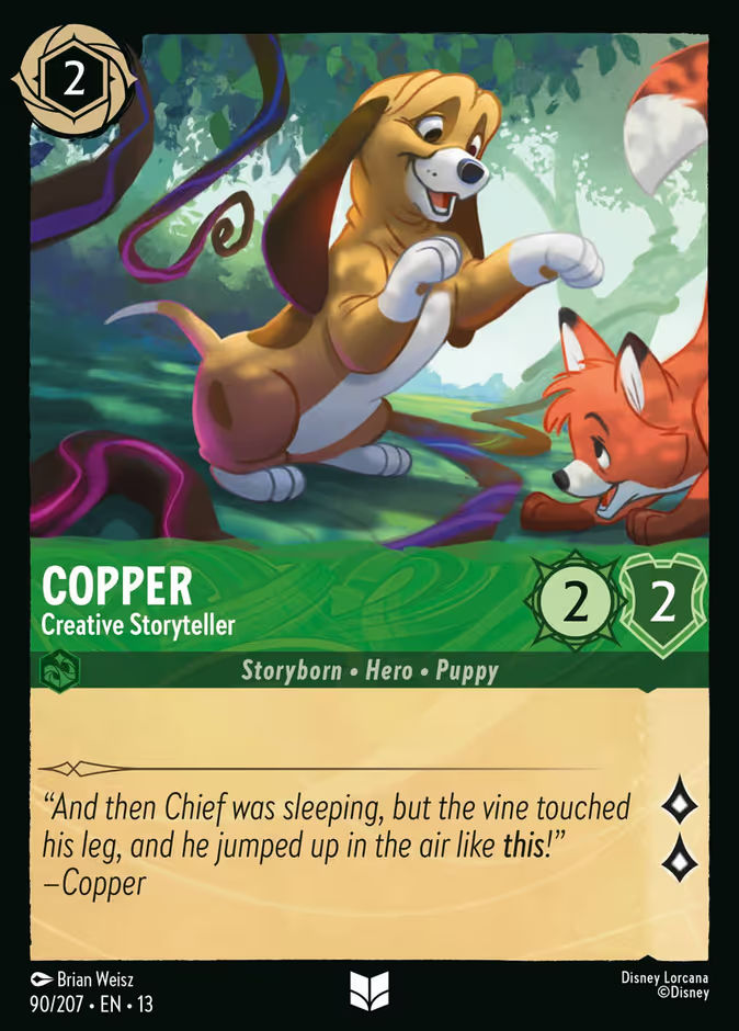 Copper - Creative Storyteller - Attack of the Vine 90/207