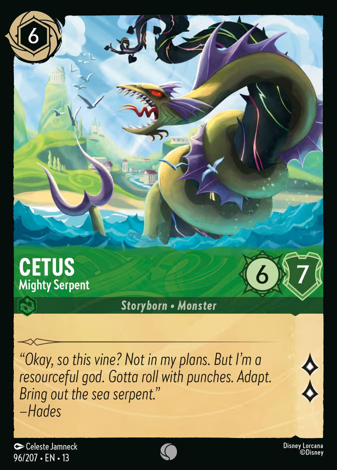 Cetus - Mighty Serpent - Attack of the Vine 96/207
