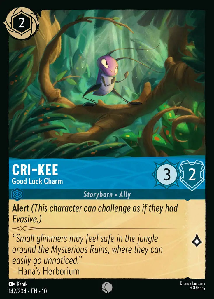 Cri-Kee - Good Luck Charm 142/204 (Whispers In The Well)