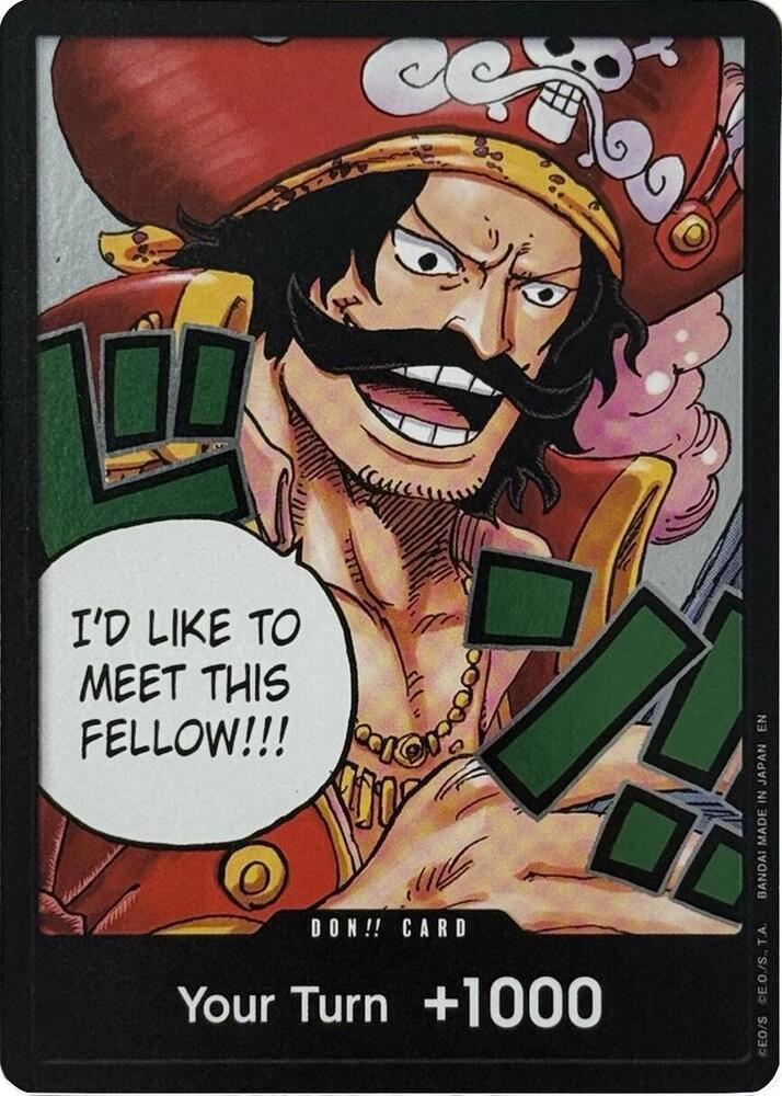 DON!! Card Gol.D.Roger OP13