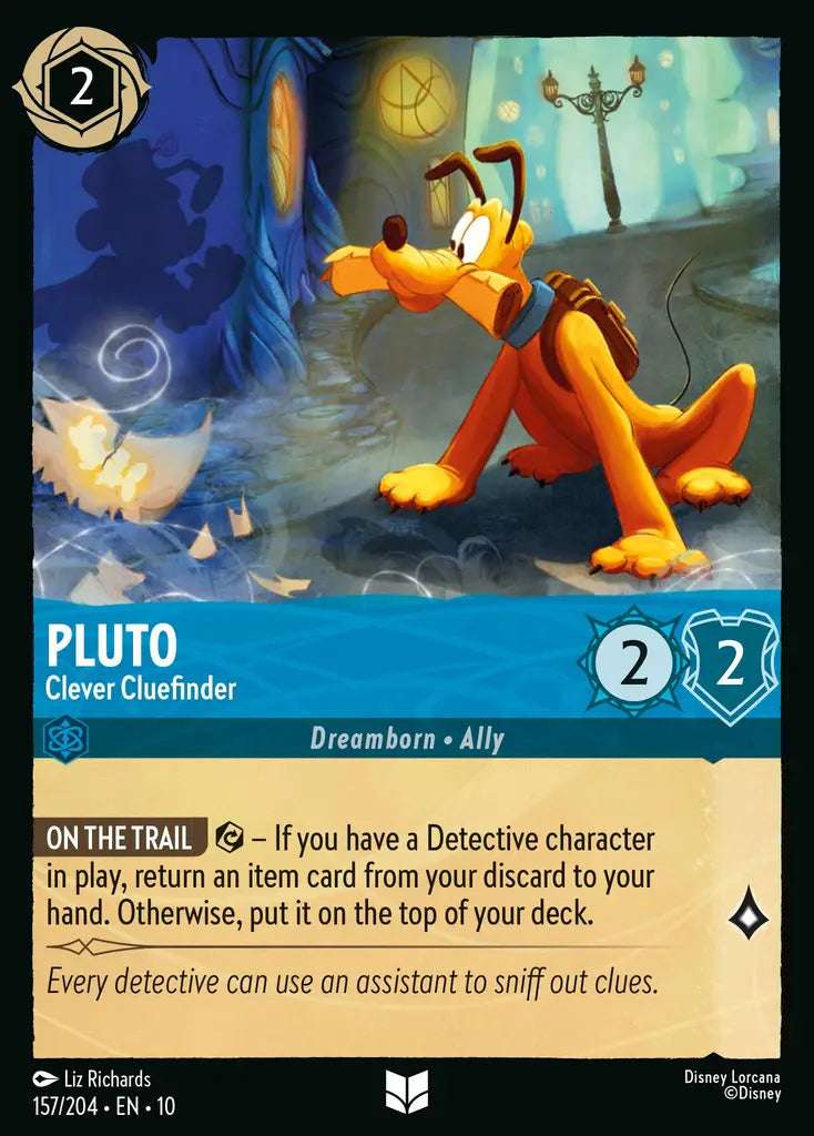 Pluto - Clever Cluefinder 157/204 (Whispers In The Well)