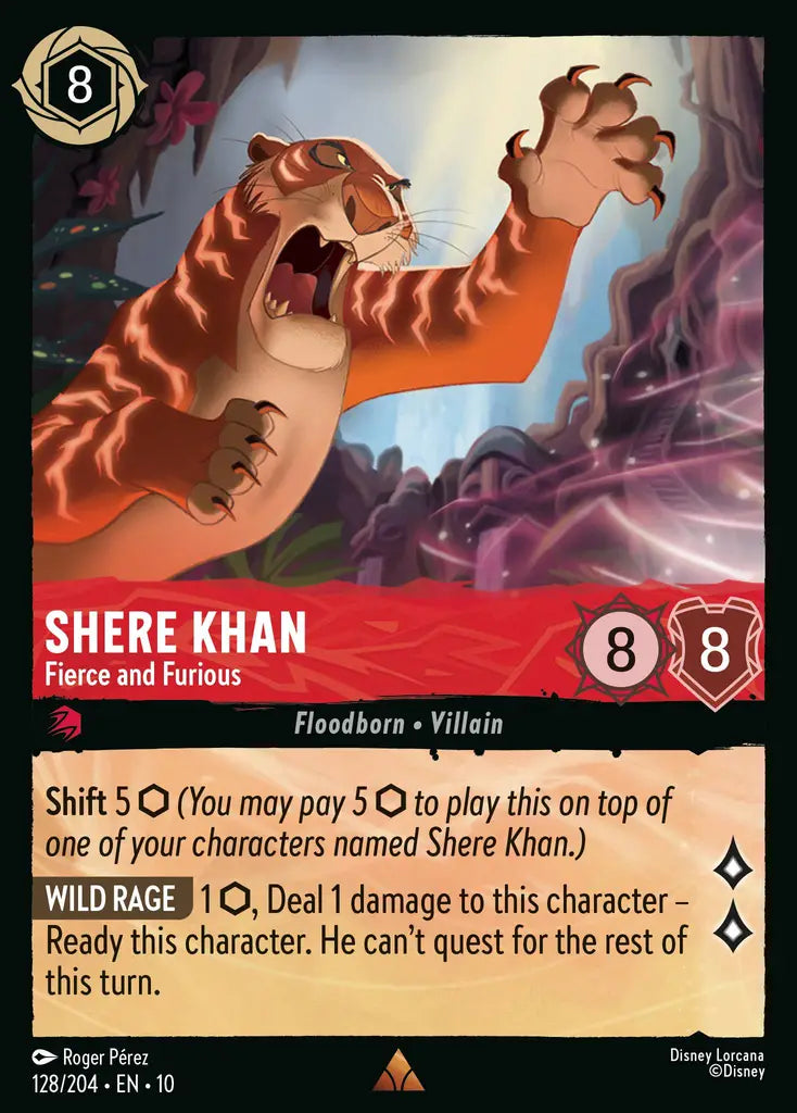 Shere Khan - Fierce and Furious 128/204 (Whispers In The Well)