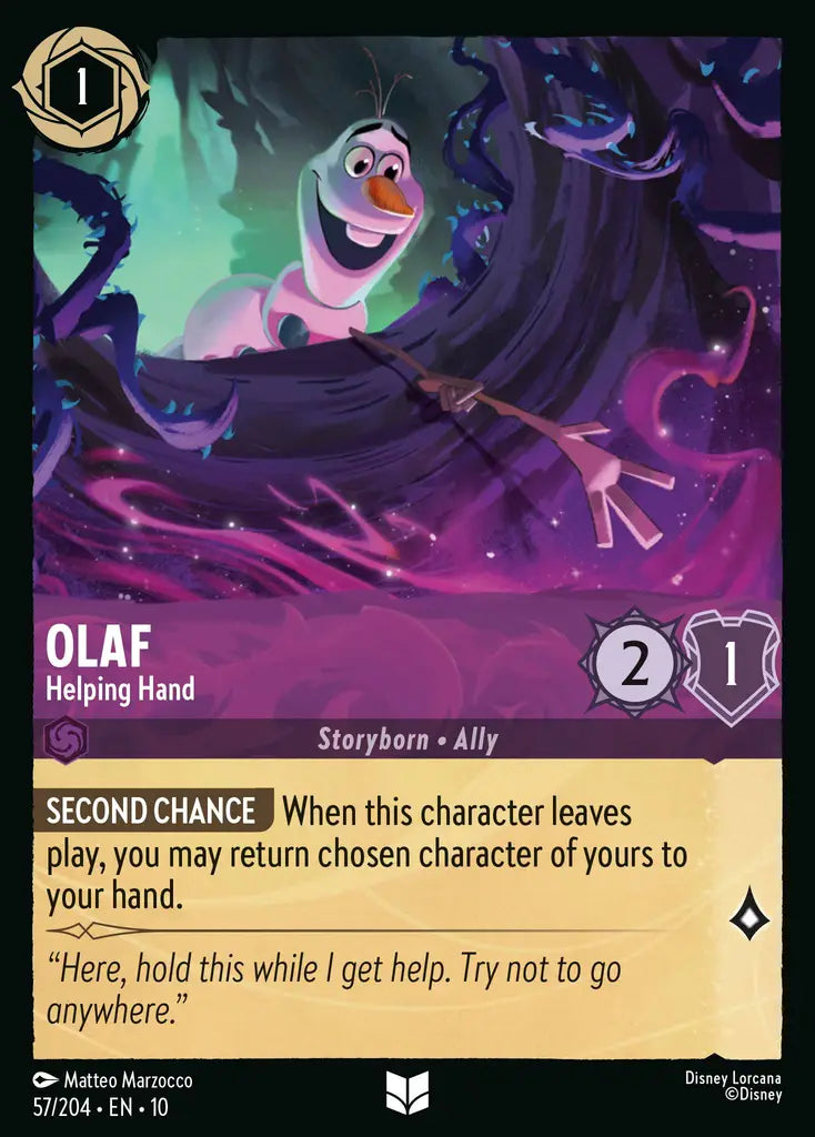 Olaf - Helping Hand 57/204 (Whispers In The Well)