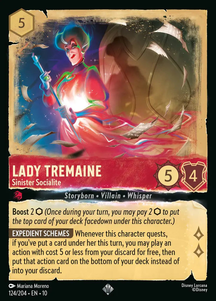 Lady Tremaine - Sinister Socialite 124/204 (Whispers In The Well)