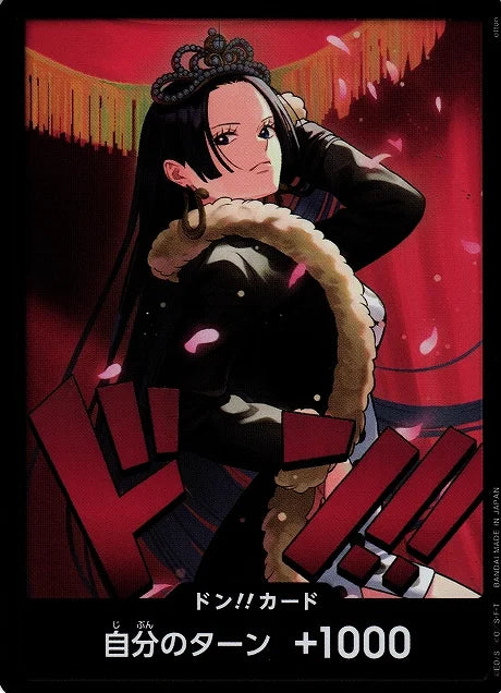 DON!! Card (Boa Hancock) - EB03 (Standard) (One Piece Heroines Edition) - Foil