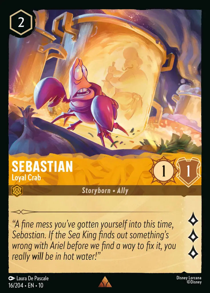 Sebastian - Loyal Crab 16/204 (Whispers In The Well)