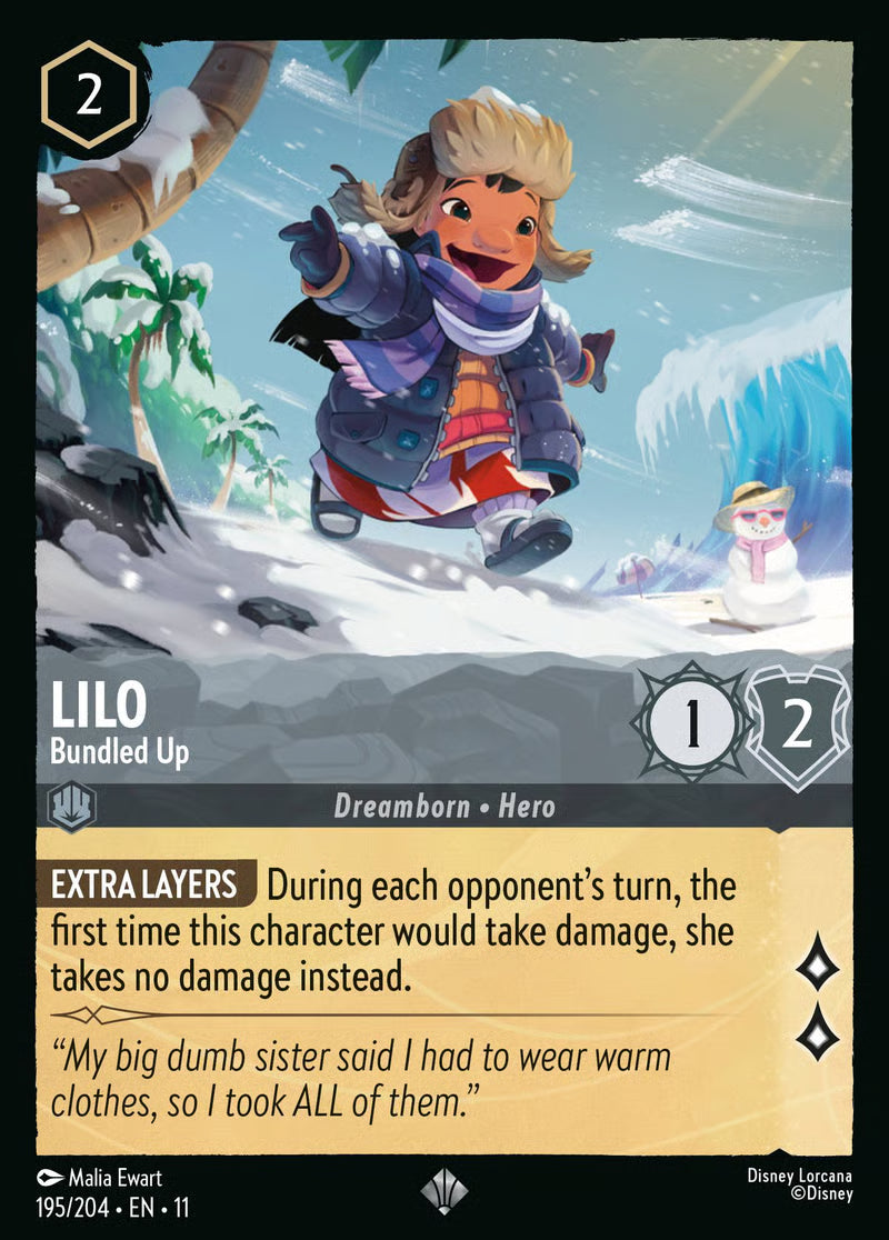 Lilo - Bundled Up - Winterspell 195/204