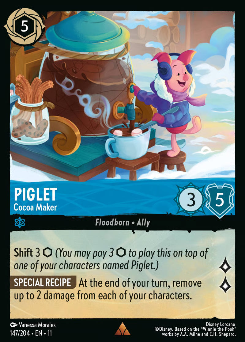 Piglet - Cocoa Maker - Winterspell 147/204