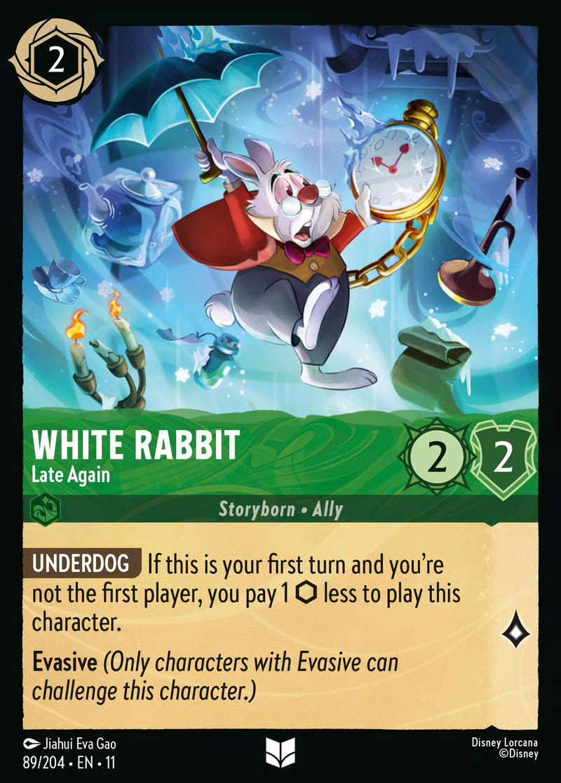 White Rabbit - Late Again - Winterspell 89/204