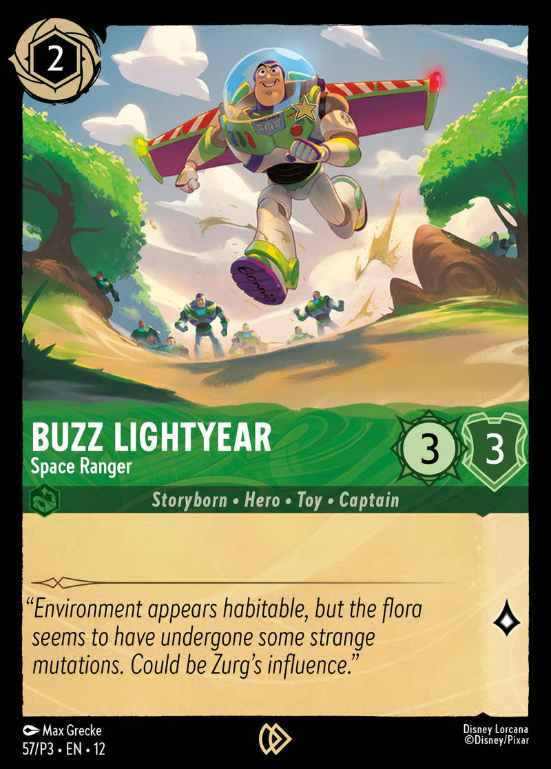Buzz Lightyear - Space Ranger - Wilds Unknown 57/P3