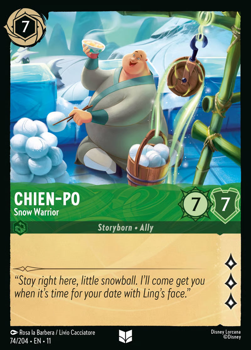 Chien-Po - Snow Warrior - Winterspell 74/204