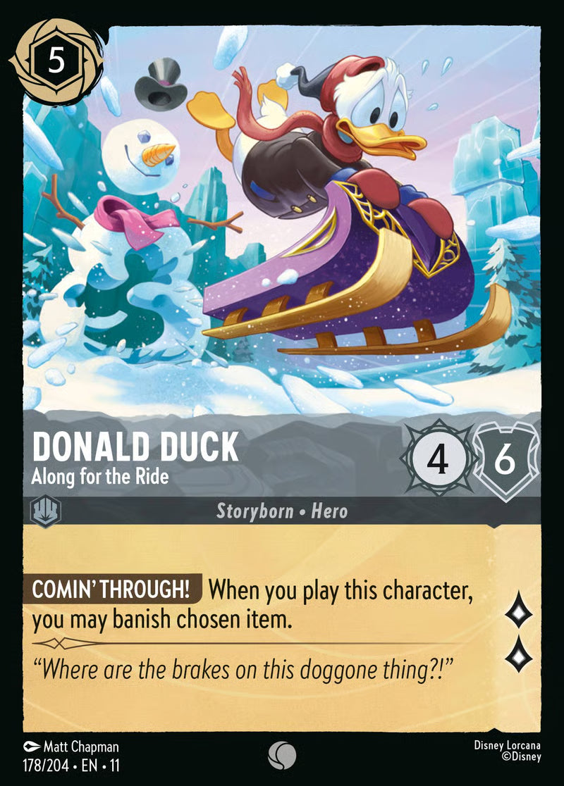 Donald Duck - Along for the Ride - Winterspell 178/204