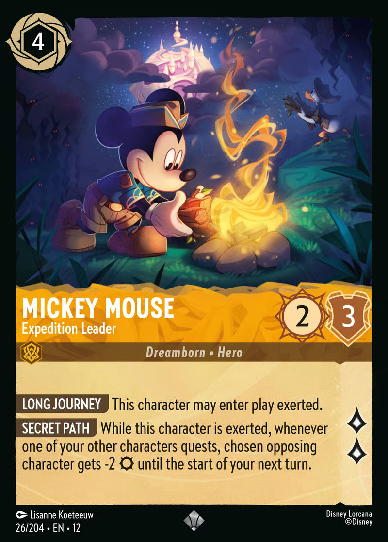 Mickey Mouse - Expedition Leader - Wilds Unknown 26/204