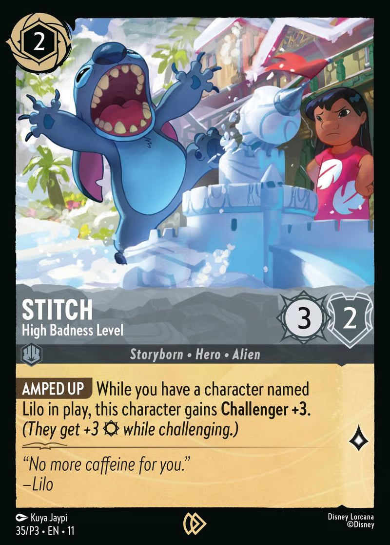 Stitch - High Badness Level - Winterspell 35/P3