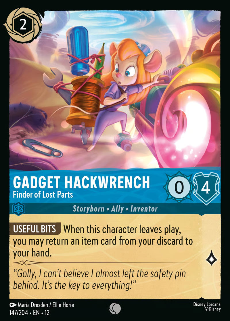 Gadget Hackwrench - Finder of Lost Parts - Wilds Unknown 147/204