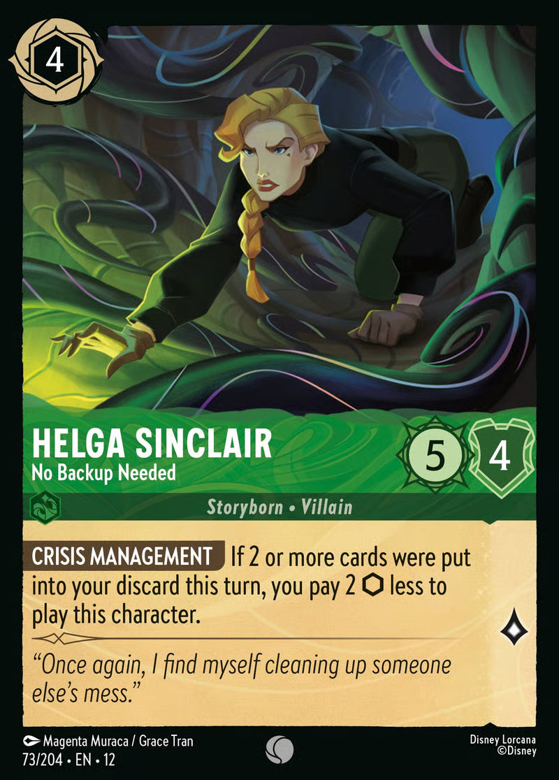 Helga Sinclair - No Backup Needed - Wilds Unknown 73/204