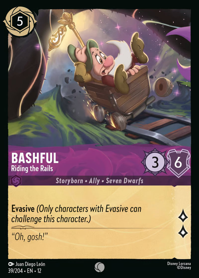 Bashful - Riding the Rails - Wilds Unknown 39/204