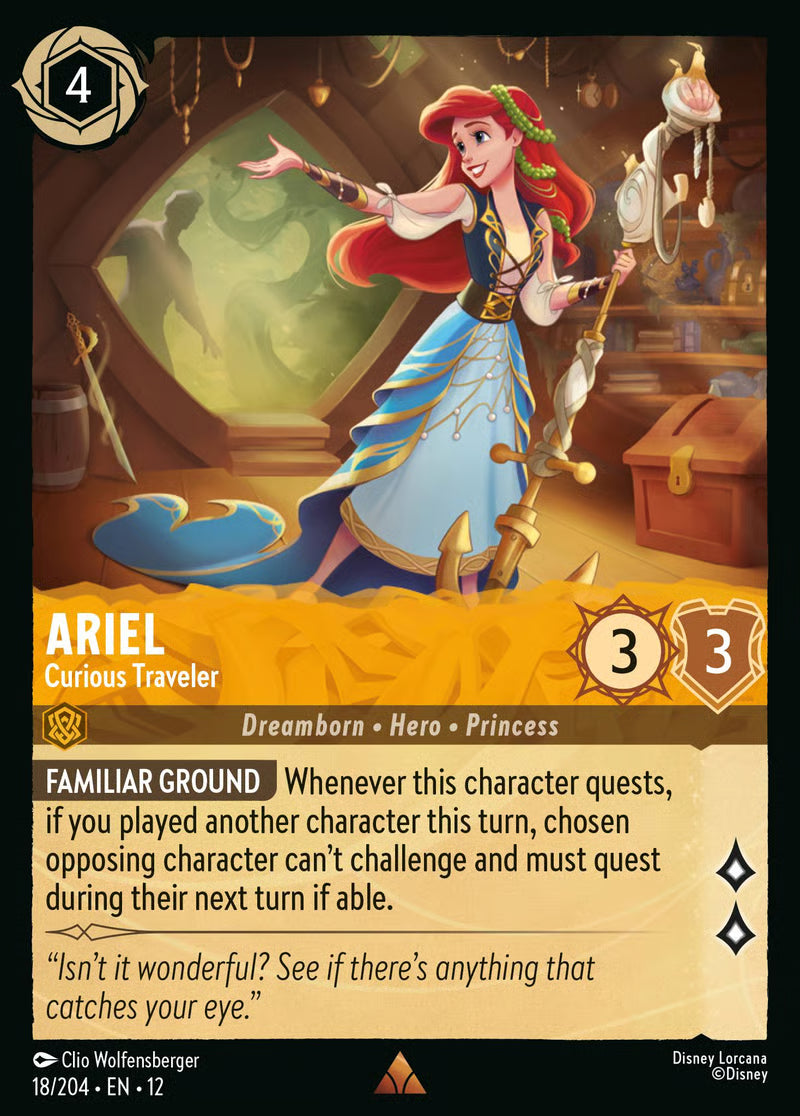 Ariel - Curious Traveler - Wilds Unknown 18/204