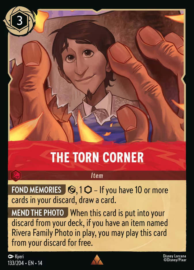 The Torn Corner - 133/204 - Rare (Hyperia City)