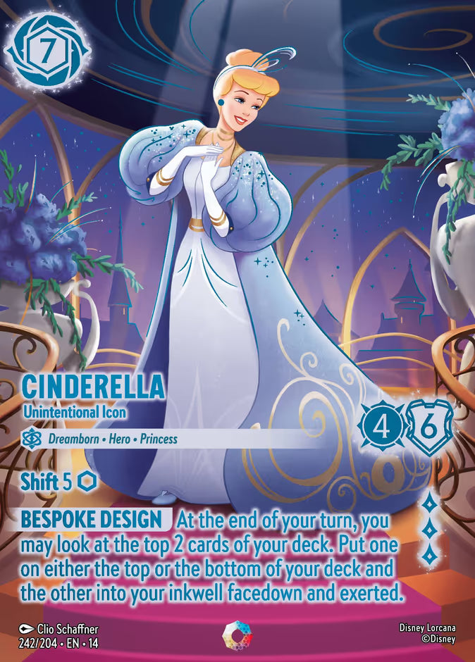 Cinderella - Unintentional Icon - 242 - Iconic Foil (Hyperia City)