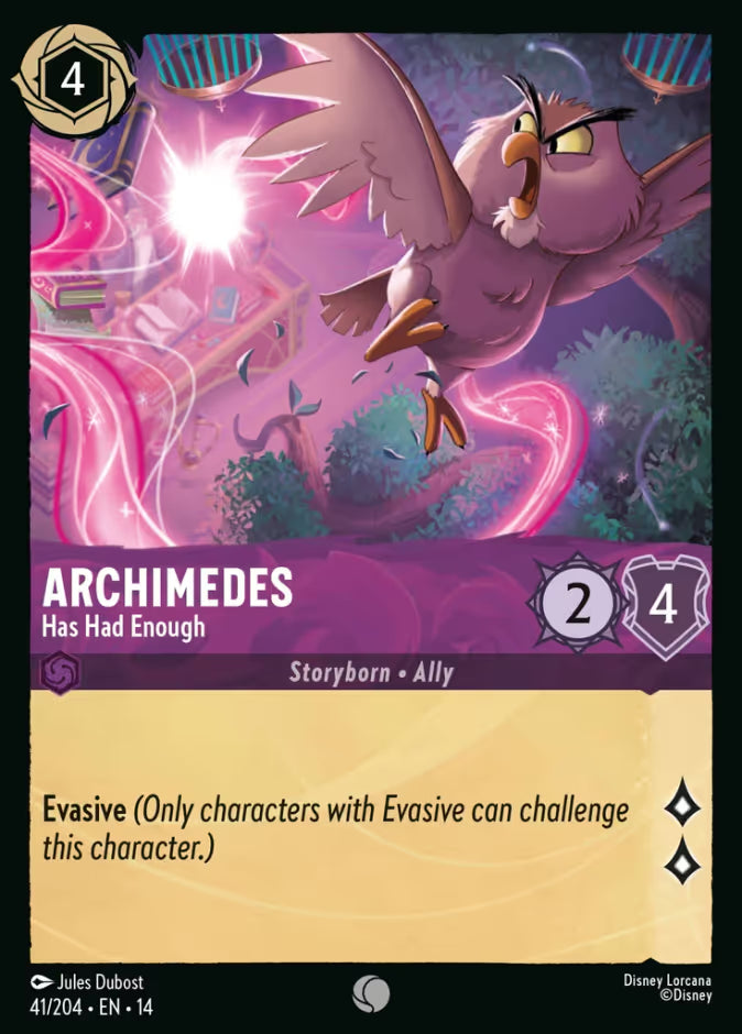 Archimedes - Has Had Enough - 41/204 - Common (Hyperia City)