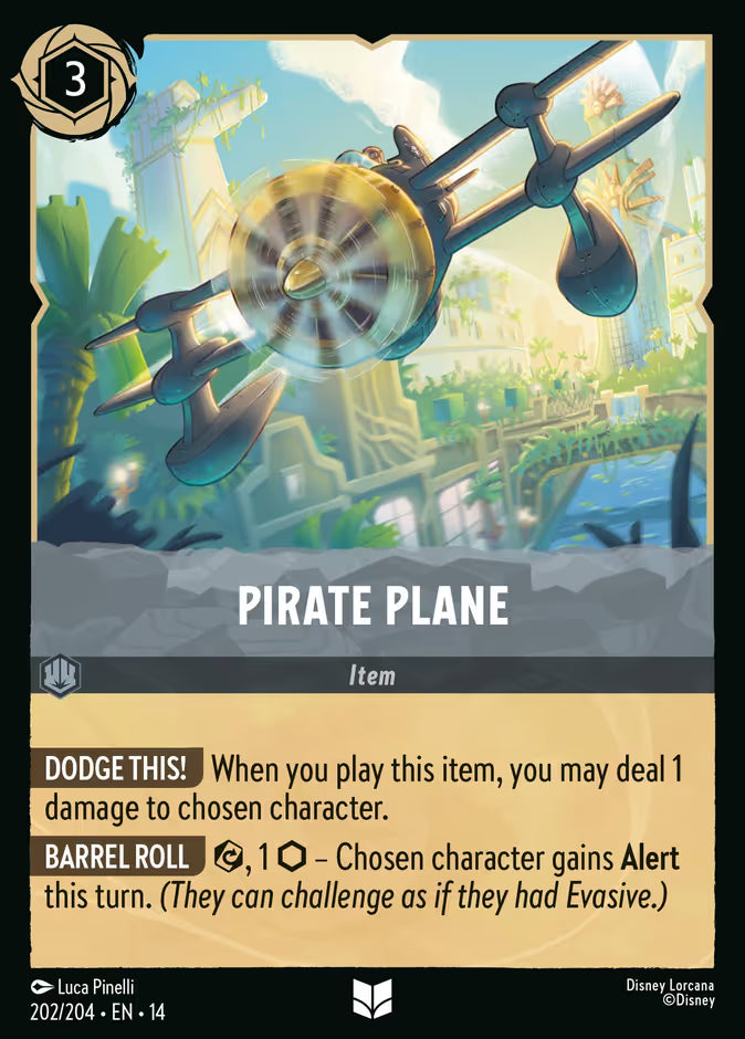 Pirate Plane - 202/204 - Uncommon (Hyperia City)
