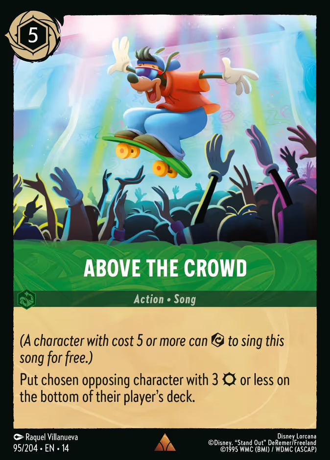 Above the Crowd - 95/204 - Rare (Hyperia City)