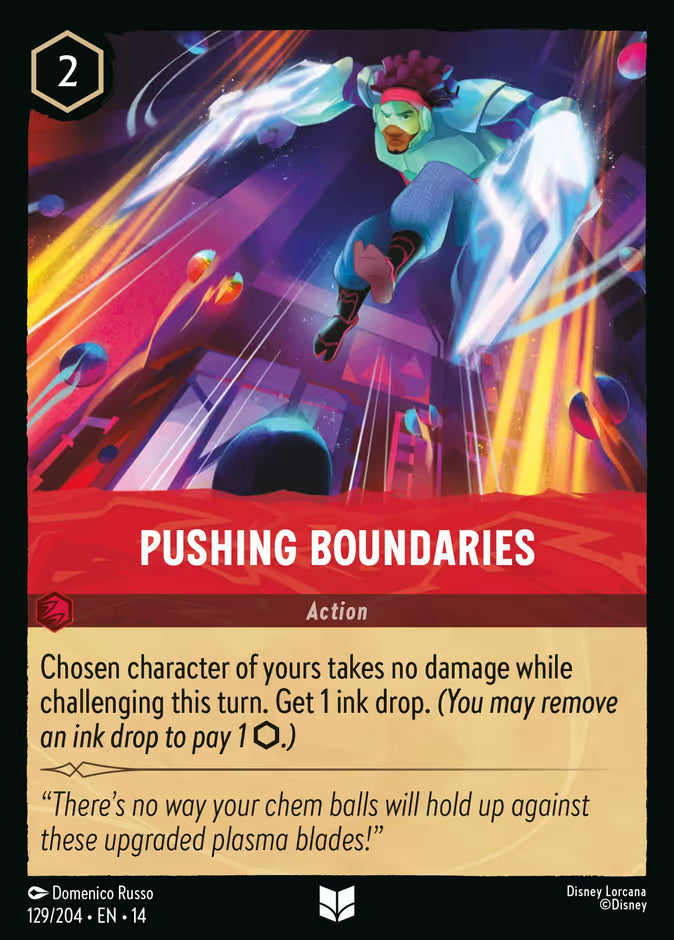 Pushing Boundaries - 129/204 - Uncommon (Hyperia City)